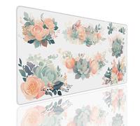 Tappetino per Mouse da Gaming, Tappetino Mouse Pad XL Grande, Mousepad con Impermeabile e Antiscivolo, Lavabile Sottomano Copri Scrivania, Tappetini Tappeto Mouse Mat 700x400x4mm Watercolor (6)