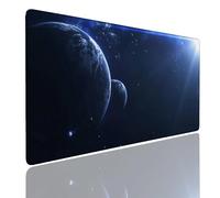 Tappetino per Mouse da Gaming, Tappetino Mouse Pad XXL Grande, Mousepad con Impermeabile e Antiscivolo, Lavabile Sottomano Copri Scrivania Ufficio, Tappetini Tappeto Mouse Mat 900x600x4mm Shape (1)