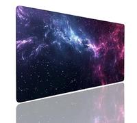 Tappetino per Mouse da Gaming, Tappetino Mouse Pad XXL Grande, Mousepad con Impermeabile e Antiscivolo, Lavabile Sottomano Copri Scrivania Ufficio, Tappetini Tappeto Mouse Mat 1600x800x4mm Star (8)
