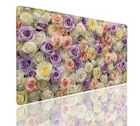 Tappetino per Mouse da Gaming, Tappetino Mouse Pad XXL Grande, Mousepad con Impermeabile e Antiscivolo, Lavabile Sottomano Copri Scrivania Ufficio, Tappetini Tappeto Mouse Mat 1400x800x4mm Rose (2)