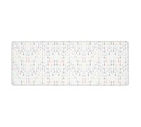 Tappetino per mouse da gioco colorato disegnato a mano con frecce stile boho Premium Spill-Proof panno antimacchia tappetino per mouse 800 x 300 x 3 mm lungo scrivania pad