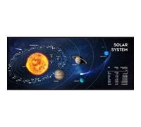 Tappetino per mouse da gioco Cosmos XL Gembird MP-SOLARSYSTEM-XL-01