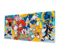 Tappetino per mouse da gioco Erik XL Sonic Green Hill Zone Adventurers 80x35 cm