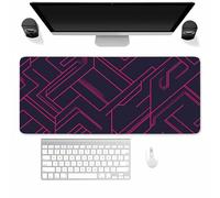Tappetino per Mouse da Gioco Geometrica semplice, XXL Mouse pad, Controllo Preciso del mouse Migliora la Velocità e la Precisione, Lavabile tappetino Scrivania per Ufficio e casa 800x400x2MM