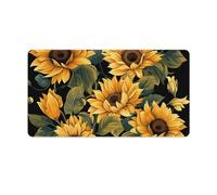 Tappetino per mouse da gioco Girasole Grazie per avermi illuminato la vita Tappetino per mouse esteso Base in gomma antiscivolo Tappetini per mouse Tappetini da tavolo per ufficio Gioco Casa 40X75cm