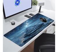 Tappetino per Mouse da Gioco Grande 1200x600x2mm Tappetino Mouse XXL Sentiero Cielo Azzurro con Base in Gomma Antiscivolo Mousepad Gaming Migliora la Precisione e la Velocità Adatto per giochi ufficio