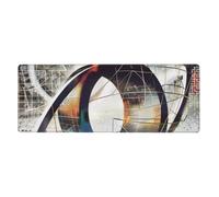 Tappetino per mouse da gioco, grande, 80 x 30 cm, con base antiscivolo | Matematica Geometria G alcolo Scrivanie Pad Per Scrivania Home Office Gaming