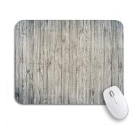 Tappetino per Mouse da Gioco Gray Woodgrain Light Wood Timber Nature Grain Dark Tappetino Mouse Piccolo Base Antiscivolo in Gomma Confortevole Tappetini Mouse, per Casa, Gaming Mouse, 25 x 30cm