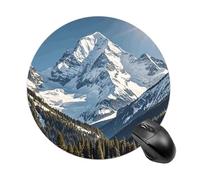 Tappetino per mouse da gioco, impermeabile, base in gomma antiscivolo, lavabile, personalizzato, spettacolari montagne innevate, accessori per computer portatile, accessori da scrivania, per ufficio