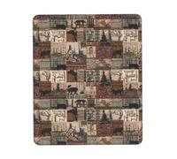 Tappetino per mouse da gioco, impermeabile, con base in gomma antiscivolo, tappetino per mouse per computer portatile, lavabile, tappetino per scrivania per ufficio e casa, 25 x 30 cm