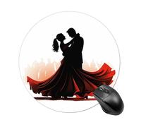 Tappetino per mouse da gioco in gomma antiscivolo, impermeabile, per sala da ballo, per computer, ufficio, casa, gioco, laptop