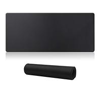 Tappetino per mouse da gioco Jahosin con bordi cuciti,[70x30 cm] Tappetino per mouse esteso con base in gomma naturale antiscivolo per giocatore/desktop/ufficio/casa-70x30 Blackit