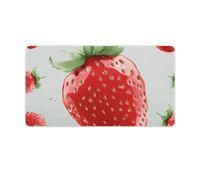 Tappetino per mouse da gioco Lovely Strawberry Extended Mouse Pad con base in gomma antiscivolo Tappetini per mouse Tappetini da tavolo per ufficio Gioco Casa 40X75cm