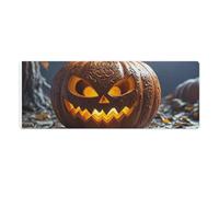 Tappetino per mouse da gioco Magic Pumpkin, tappetino per mouse esteso, base in gomma antiscivolo, tappetini per mouse da tavolo per ufficio, gioco, casa, 30x80 cm