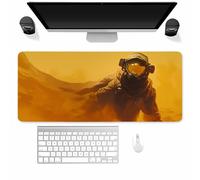 Tappetino per Mouse da Gioco Maschera Misteriosa, XXL Mouse pad, Controllo Preciso del mouse Migliora la Velocità e la Precisione, Lavabile tappetino Scrivania per Ufficio e casa 1200x600x3MM