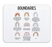 Tappetino per Mouse da Gioco Mental Health School Counselor Tappetino Mouse Pad Lavabile Impermeabile Mousepad Forma Rettangolare, per Laptop, Casa, Ufficio, 25x30cm