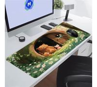 Tappetino per Mouse da Gioco Orsi Cartoni Animati Tappetino Mouse XXL 1000x500x2 mm Tappetino Scrivania Grande Controllo Preciso del Mouse, Tenuta Stabile, Lavabile, Sottomano per Ufficio e casa
