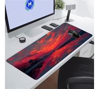 Tappetino per Mouse da Gioco Paesaggio Tramonto Tappetino Mouse XXL 700x300x3 mm Tappetino Scrivania Grande Controllo Preciso del Mouse, Tenuta Stabile, Lavabile, Sottomano per Ufficio e casa