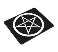 Tappetino per Mouse da Gioco Pagan Wicca Elemental Pentagram Five Elem Tappetino Mouse Pad Base Antiscivolo in Gomma Facile da Pulire Sottomano, per Ufficio, Gaming, Laptop, 25x30cm