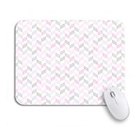 Tappetino Per Mouse Da Gioco Pattern In Pink And Gray Baby Classy Tappetino Mouse Gaming Impermeabile Personalizzato Tappetino Mouse Piccolo, Per Computer, Laptop, 25 x 30cm