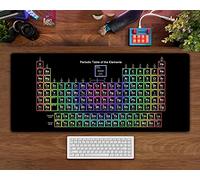 Tappetino per mouse da gioco professionale ultra grande, con bordi cuciti antiscivolo, tappetino per mouse per computer, 30 x 60 cm