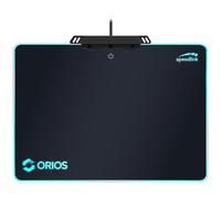 Tappetino per mouse da gioco RGB Orios, nero