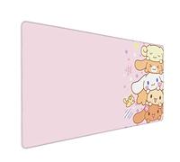 Tappetino per mouse da gioco rosa Kawaii Girly Cute Gaming, tappetino per mouse XXL lungo esteso, tappetino da scrivania extra large per lavoro, gioco, ufficio, casa, 80 x 39 cm
