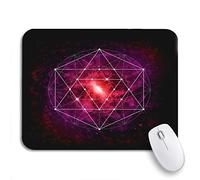 Tappetino Per Mouse Da Gioco Sacred Geometry Abstract Symbol Of Religion Tappetini Mouse Impermeabile Lavabile Sottomano, Per Ufficio, Gioco, 25 x 30cm