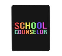 Tappetino per Mouse da Gioco School Counselor,School Therapist Tappetino Mouse Antipolvere Base Antiscivolo in Gomma Mousepad Forma Rettangolare, per Computer, Laptop, Scrivania, 25x30cm