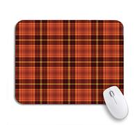 Tappetino per Mouse da Gioco Tartan Warm Plaid Colorful Fall Flannel Gingham Picnic Tappetino Mouse Gaming Antipolvere Facile da Pulire Tappetino Mouse Piccolo, per Computer, Gioco, 25 x 30cm