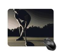 Tappetino per mouse da golf e fitness, con base in gomma antiscivolo, impermeabile, tappetino da scrivania per computer portatile, tappetino per mouse da gioco, accessori da scrivania per ufficio, per