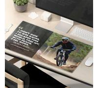 Tappetino per mouse divertente con scritta "Ride For Peace, Not Just Wins". Tappetino per mouse divertente