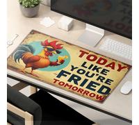 Tappetino per mouse divertente per il lavoro oggi come te fritto domani. Tappetino per mouse divertente tappetino per mouse tappetino per scrivania da ufficio