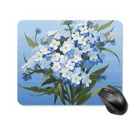 Tappetino per Mouse Do Not Forget Me Tappetino Mouse Pad Lavabile Antipolvere Mousepad Forma Rettangolare, per Laptop, Computer, Scrivania, 25x30cm