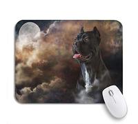 Tappetino Per Mouse Drawing Dog Breed Cane Corso On Old Tappetino Per Il Mouse Antiscivolo Base Antiscivolo In Gomma Personalizzato Tappetino Mouse Gaming, Per Gaming Mouse, Ufficio, 25 x 30cm
