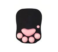 Tappetino per mouse ergonomico con supporto per il polso, design ergonomico con supporto per il polso, schiuma memory foam a rimbalzo morbido per un