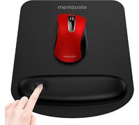 Tappetino per Mouse Ergonomico Con Supporto per Polso - Schiuma Memory Premium,