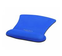 Tappetino per mouse ergonomico Delock con supporto per polso blu 255 x 207 mm