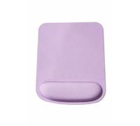 Tappetino per mouse ergonomico in memory foam con supporto per il polso, arancione, superficie ultra liscia, base antiscivolo (viola, M)
