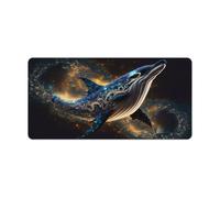 Tappetino per mouse esteso Spirit Animal Whale Computer Tastiera Mouse Mat 30x60cm Tavolo Pad Computer PC Laptop Gaming Ufficio Casa Scrivania Accessorio Gadget