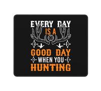 Tappetino Per Mouse Every Day Is A Good Day When You Hunting Protezione Scrivania Da Ufficio Waterproof Tappetino Per Tastiera Pulire Desk Mat Per Gaming Mac Pc 25X30Cm
