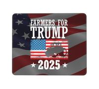 Tappetino per Mouse Farmers for Trump 2025 Tappetino Mouse Pad Personalizzato Impermeabile Mousepad Forma Rettangolare, per Ufficio, Gaming Mouse, Scrivania, 25x30cm
