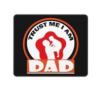 Tappetino per Mouse Father's Day Mousepad Lavabile Mouse Pad Pulire Desk Mat per Computer Portatile Gaming Pc 25X30Cm