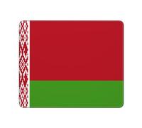 Tappetino per Mouse Flag of Belarus Print Tappetino Mouse Gaming Multifunzione Tappetino per Mouse da Gioco con Bordi Cuciti Mouse Mat per Mac Laptop Ufficio 25X30Cm