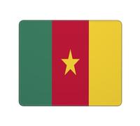 Tappetino Per Mouse Flag Of Cameroon Print Mousepad Confortevole Mouse Pad Multifunzione Mouse Mat Per Computer Portatile Ufficio Laptop 25X30Cm