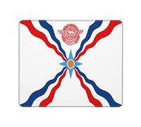 Tappetino per Mouse Flag of The Assyrians Tappetino Mouse Gaming Portatile Desk Mat Migliora Precisione E velocità Tappetino per Tastiera per Pc Gaming Mac 25X30Cm