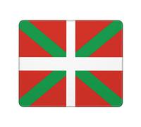 Tappetino per Mouse, Flag of The Basque Country Tampone per Mouse Lavabile Tappetini per Il Mouse Antipolvere Tappetino Mouse per Notebook Computer 25X30Cm