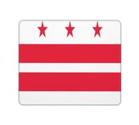 Tappetino Per Mouse Flag Of The District Of Colombia Print Mousepad Migliora Precisione E Velocità Mouse Pad Waterproof Mouse Mat Per Laptop Ufficio Gaming 25X30Cm