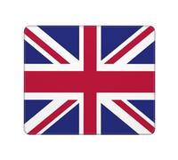 Tappetino per Mouse Flag of United Kingdom Print Mouse Pad Lavabile Protezione Scrivania da Ufficio Portatile Tappetino per Mouse da Gioco per Mac Laptop Ufficio 25X30Cm
