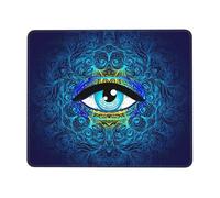 Tappetino per Mouse Gaming all Seeing Eye Confortevole Tappetino per Mouse da Gioco Soffice Desk Mat per Pc Computer Gaming 10X12In